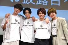 左から内藤秀一郎、野田理人、鈴木勝大、宇佐卓真。