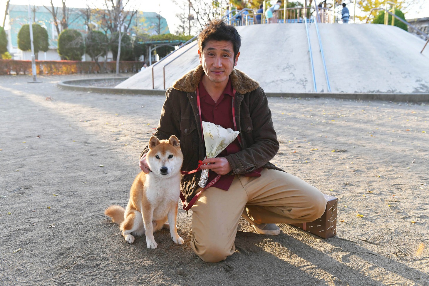 「柴公園」メイキング写真
