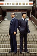 「西部警察」より、大門圭介(左)と木暮謙三(右)。