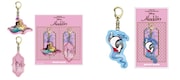 左からアクリルキーホルダー(アラジン&ジャスミン / 税込1296円)、アクリルキーホルダー(ジーニー / 税込1026円)。