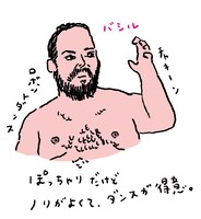 なかむらるみによる「シンク・オア・スイム イチかバチか俺たちの夢」描き下ろしイラスト。