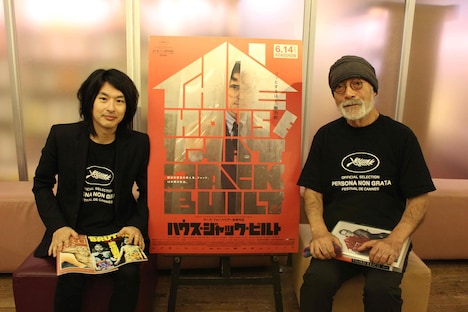 左から小谷元彦、滝本誠。