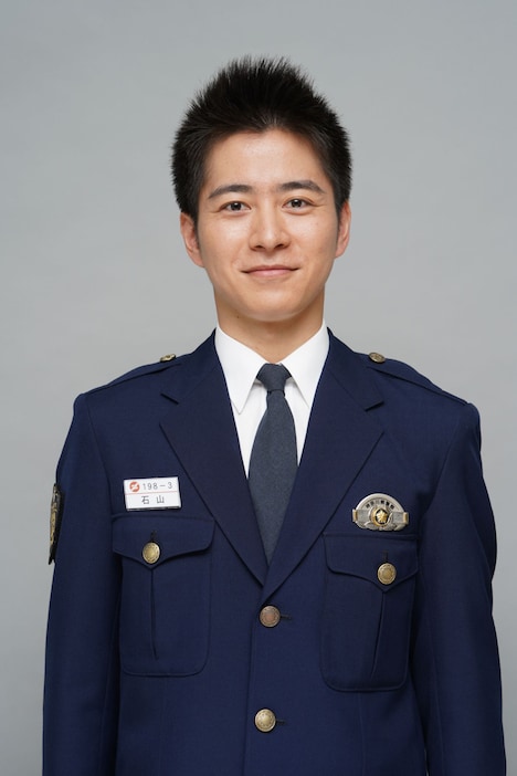 ドラマ「教場」より、村井良大演じる石山広平。