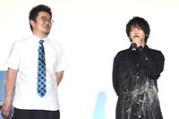 「長いお別れ」公開記念舞台挨拶の様子。