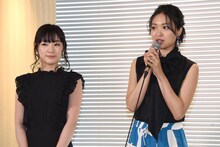 左から溝口奈菜、北原里英。