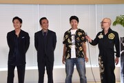 左から藤原季節、高橋和也、小林勇貴、西村喜廣。