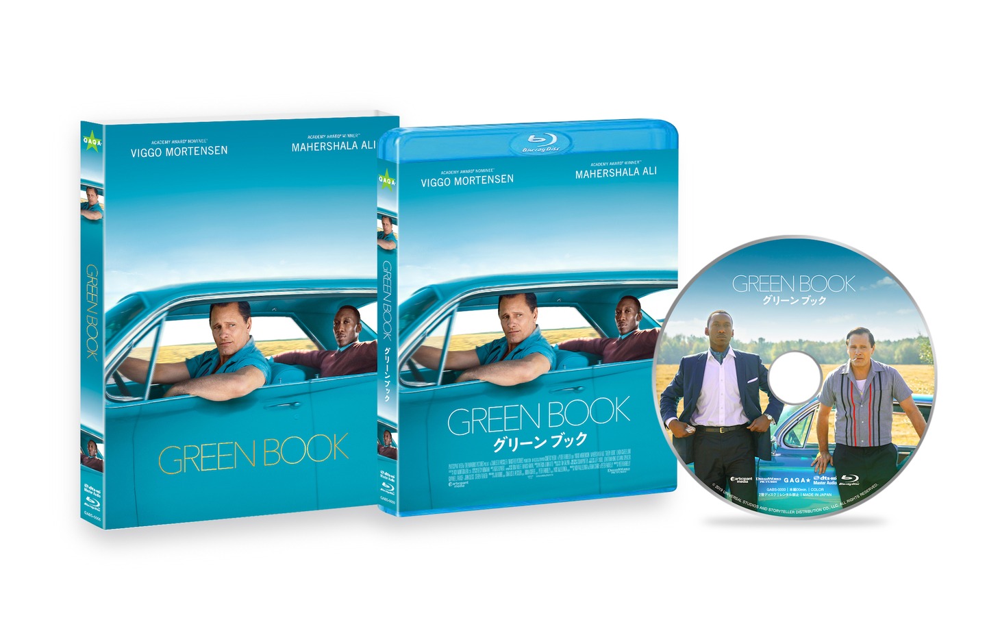 「グリーンブック」Blu-ray展開図