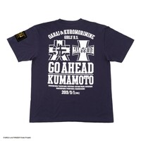 「GO AHEAD KUMAMOTO」公式Tシャツ（大洗女子学園Ver）