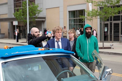 「さらば愛しきアウトロー」メイキング写真