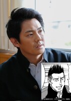 長田成哉と原作の竹若明浩。