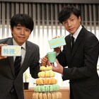 井ノ原快彦が先輩にバトンタッチ、東山紀之は7色のマカロンタワー差し入れ