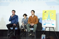 前列左からアントナン・ボードリー、フランソワ・シヴィル。