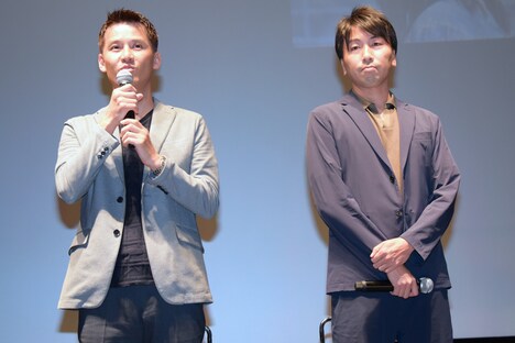 左から吉田康弘、滝本憲吾。