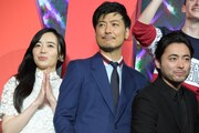 左から森田望智、玉山鉄二、山田孝之。