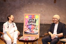 左から長久允、森直人。