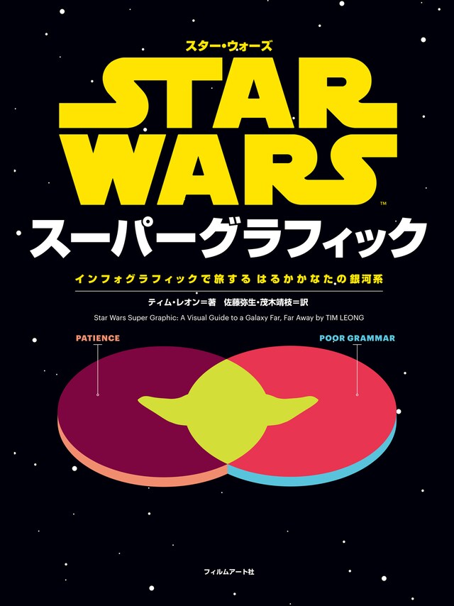 「スター・ウォーズ スーパーグラフィック インフォグラフィックで旅する はるかかなたの銀河系」書影