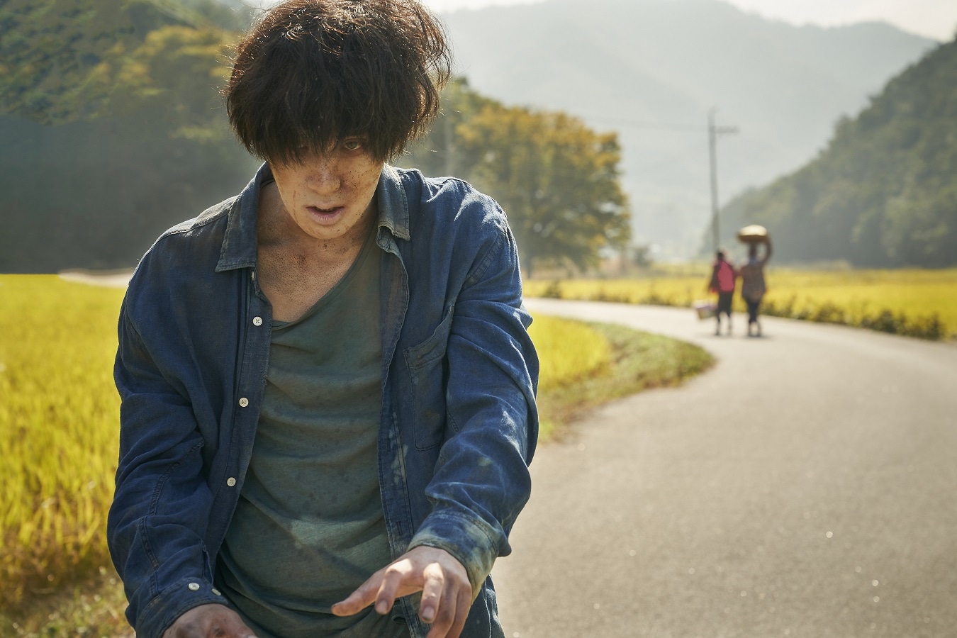 「感染家族」より、チョン・ガラム演じるゾンビのチョンビ。