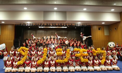 「今日も嫌がらせ弁当」主題歌コラボレーションイベントの様子。