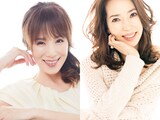 ピンク・レディーの未唯mie(左)、増田惠子(右)。