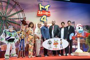 「トイ・ストーリー4」来日スペシャルイベントの様子。