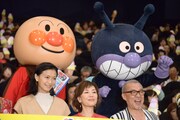 「それいけ！アンパンマン きらめけ！アイスの国のバニラ姫」公開記念イベントの様子。