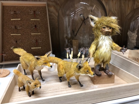 「ごん / GON, THE LITTLE FOX」で使用された人形。