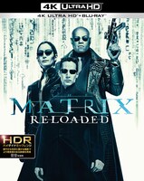 「マトリックス・リローデッド（日本語吹替音声追加収録版 / 4K ULTRA HD Blu-ray+Blu-ray）」ジャケット