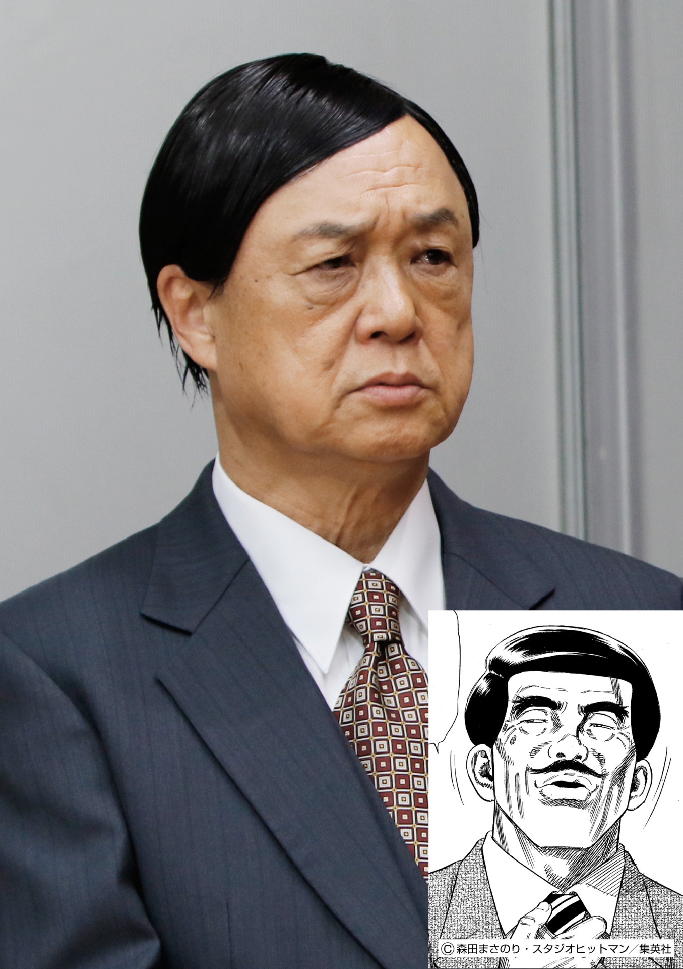 「べしゃり暮らし」より、田山涼成演じる水原昇。