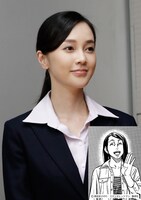 伊藤ゆみと原作の矢田愛梨。