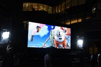 「シン・エヴァンゲリオン劇場版 AVANT1（冒頭10分40秒00コマ）0706版」上映の模様。