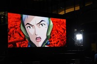 「シン・エヴァンゲリオン劇場版 AVANT1（冒頭10分40秒00コマ）0706版」上映の模様。