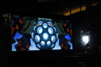 「シン・エヴァンゲリオン劇場版 AVANT1（冒頭10分40秒00コマ）0706版」上映の模様。