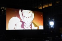 「シン・エヴァンゲリオン劇場版 AVANT1（冒頭10分40秒00コマ）0706版」上映の模様。