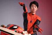 「スパイダーマン：ファー・フロム・ホーム」イベントより、アンバサダーを務める伊藤健太郎。
