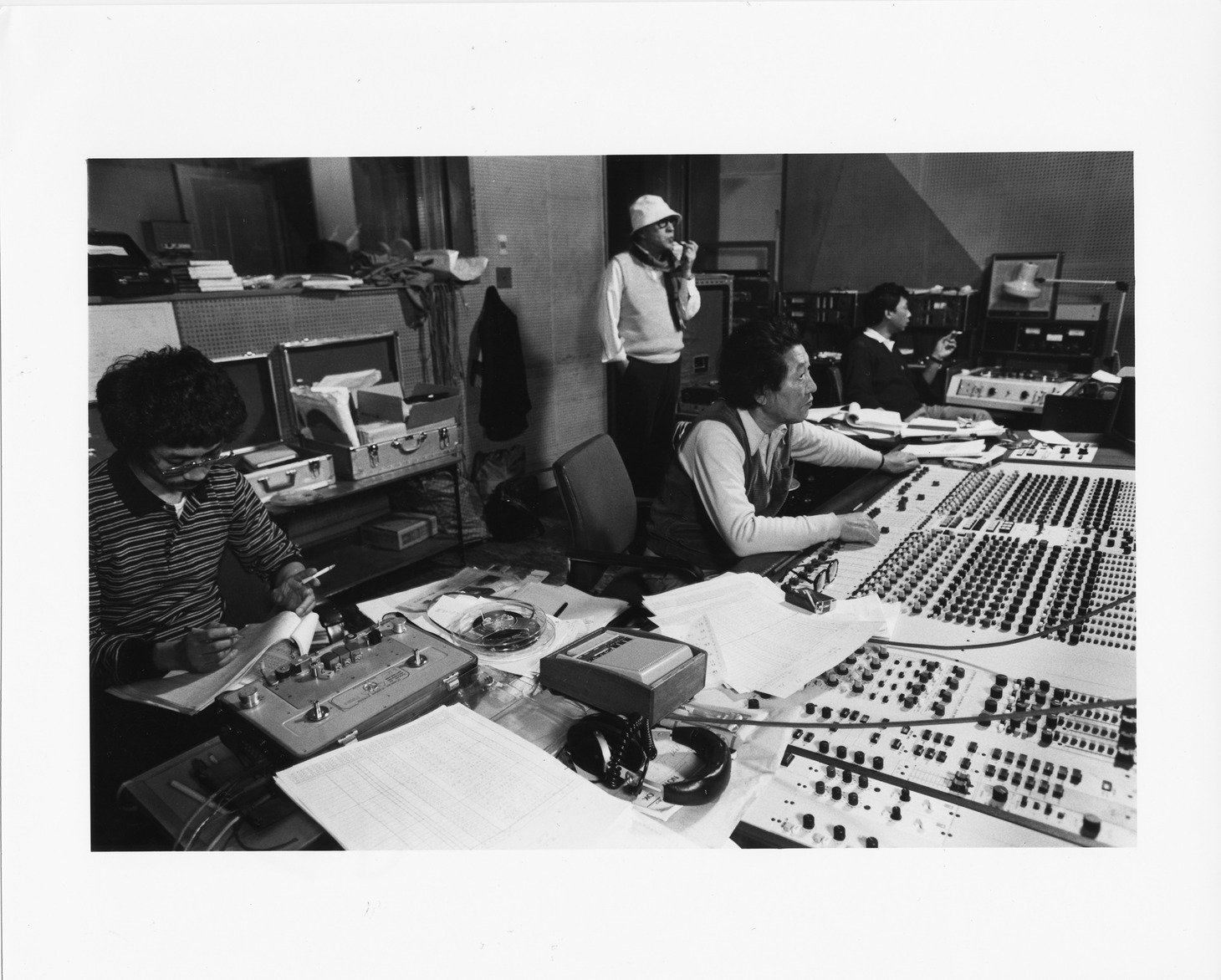 「東京裁判」メイキング写真