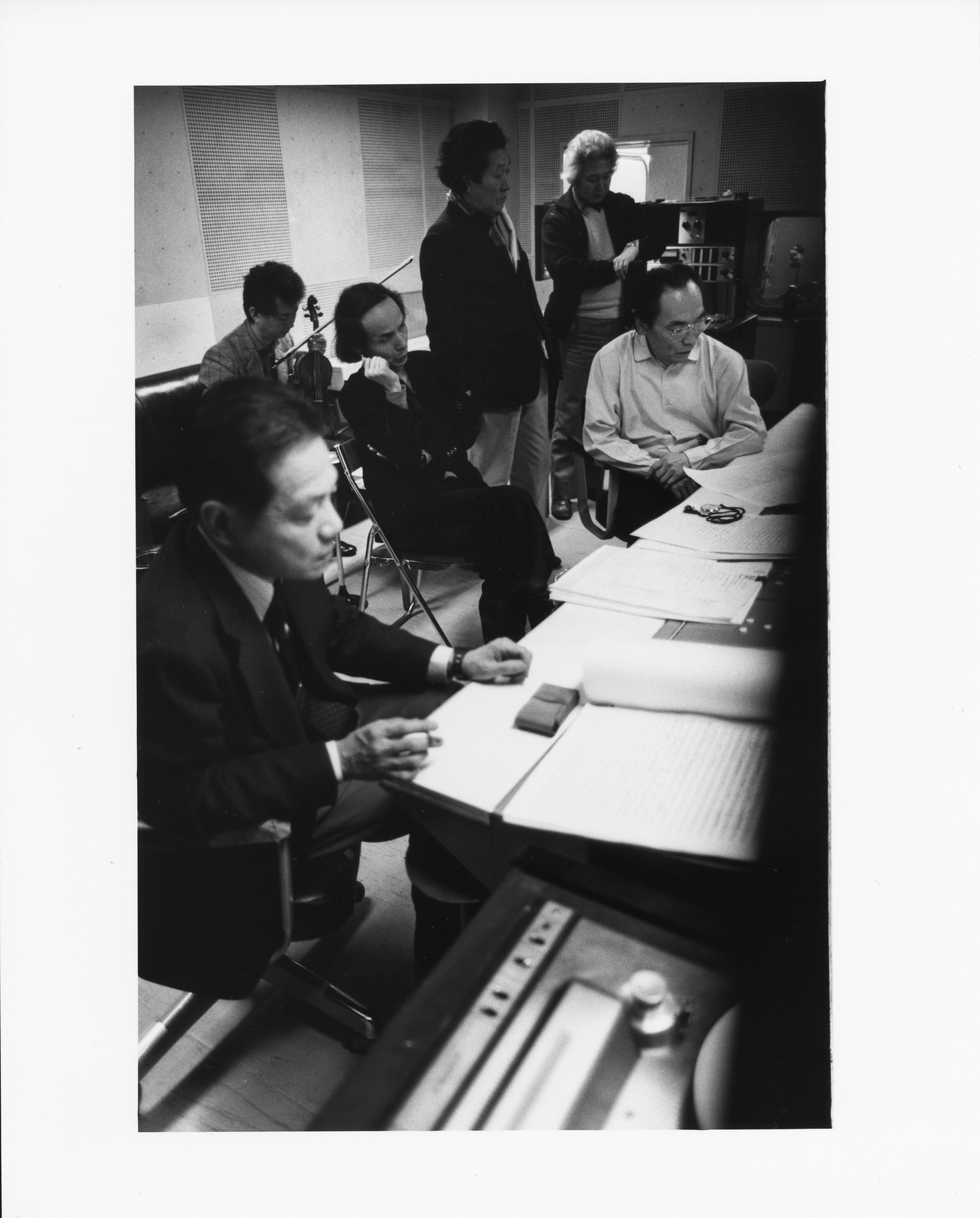 「東京裁判」メイキング写真