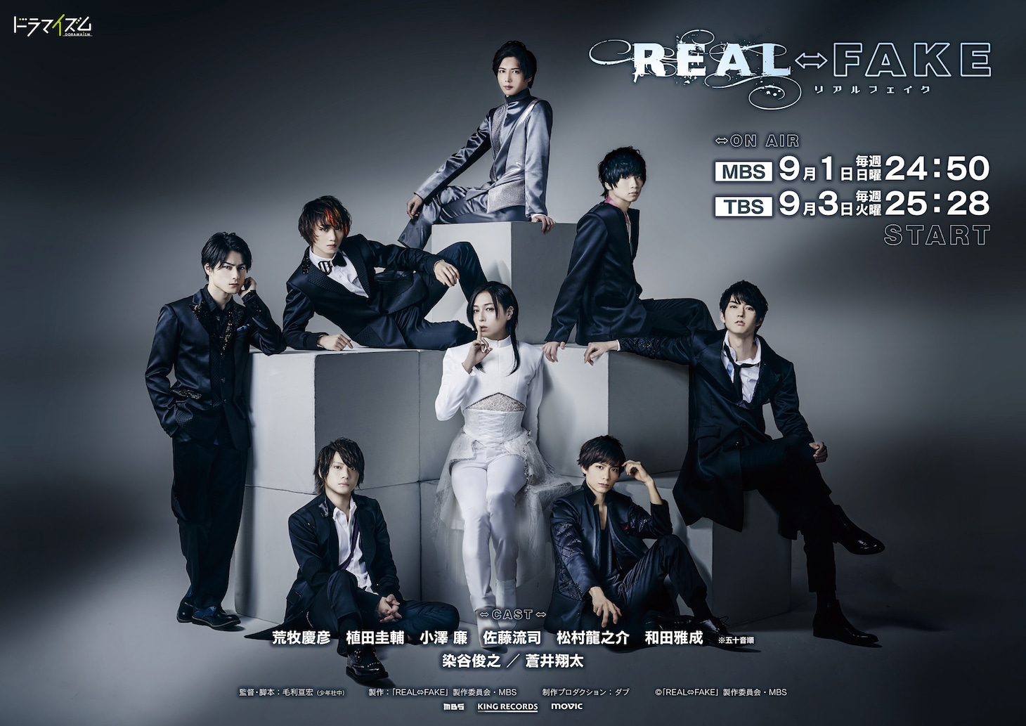 「REAL⇔FAKE」ポスタービジュアル