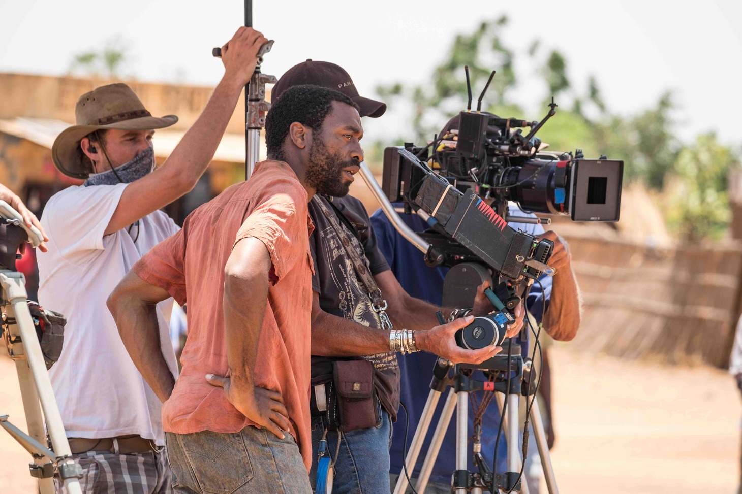 「風をつかまえた少年」メイキング写真