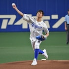 佐野岳が始球式で111kmの投球、高校の先輩・中日ドラゴンズ祖父江大輔と交流