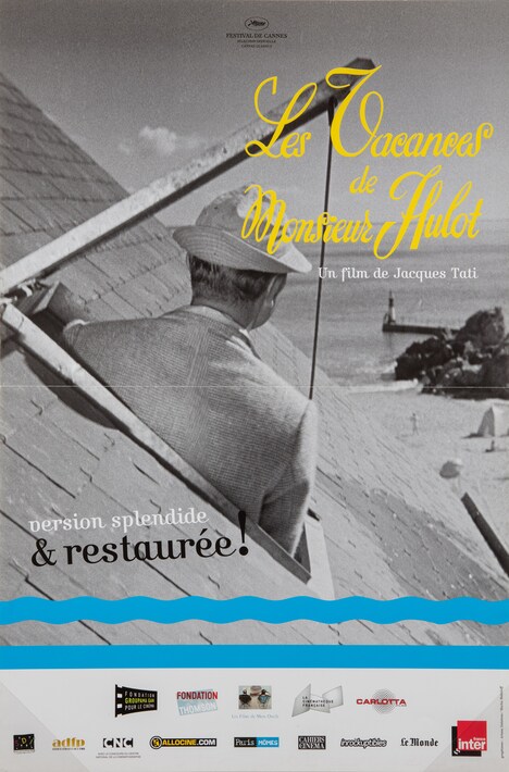 「ぼくの伯父さんの休暇」フランス版ポスタービジュアル