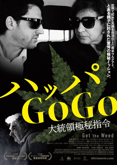 「ハッパGoGo 大統領極秘指令」チラシビジュアル