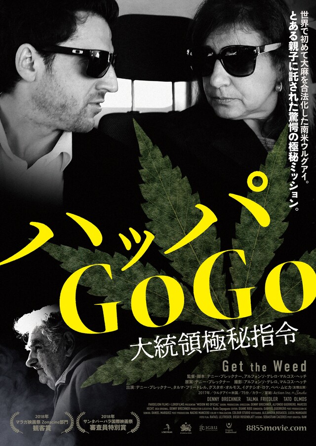 「ハッパGoGo 大統領極秘指令」チラシビジュアル