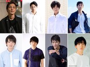 左上から時計回りに根岸拓哉、宇治清高、高橋健介、石黒英雄、井上祐貴、小池亮介、平田雄也、濱田龍臣。