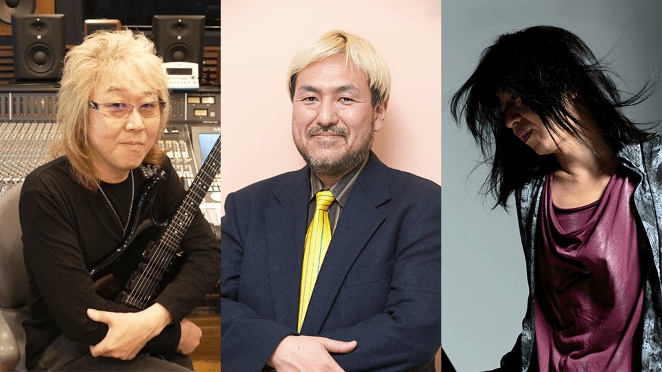 左から川井憲次、小西貴雄、高梨康治。
