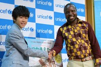 「風をつかまえた少年」トークイベントの様子。