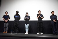 「GOZEN-純恋の剣-」公開記念舞台挨拶の様子。