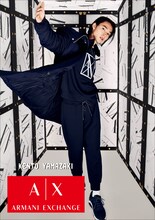 A|X アルマーニ エクスチェンジ×山崎賢人 キャンペーンビジュアル