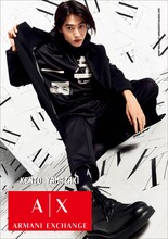 A|X アルマーニ エクスチェンジ×山崎賢人 キャンペーンビジュアル