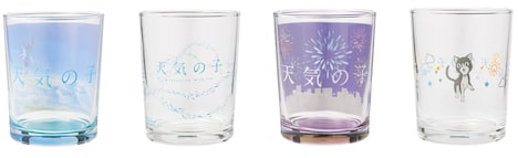 D賞のグラス（全4種）。