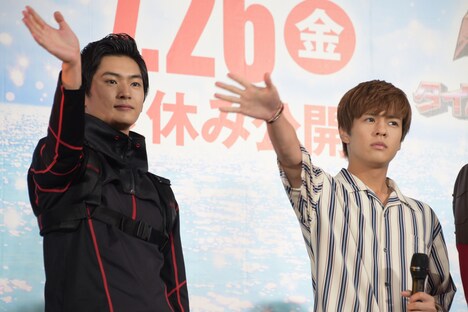 左から押田岳、奥野壮。